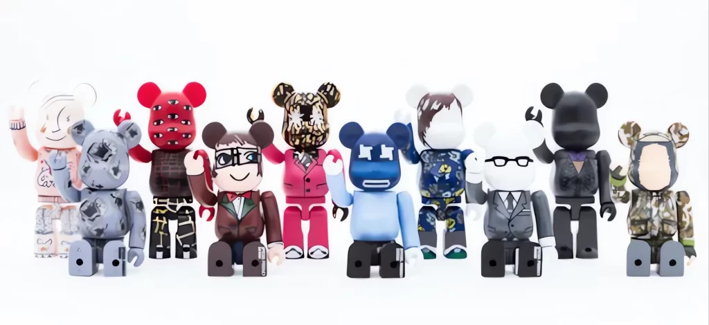 BE@RBRICK family portrait product display
