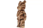 Bearbrick Karimoku Aslope 60 Degree 400% Wood Toy Side