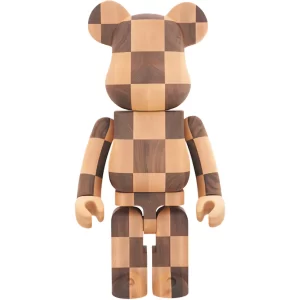 Bearbrick Karimoku Chess 400% Wood Toy