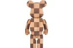 Bearbrick Karimoku Chess 400% Wood Toy Back