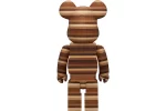 Bearbrick Karimoku Horizon 400% Wood Toy Back