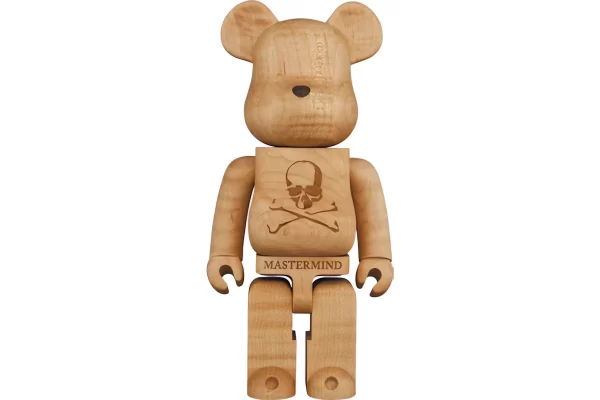 Bearbrick Karimoku mastermind JAPAN Maple heather 400% Toy