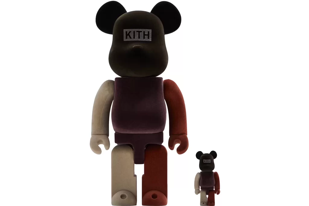 Bearbrick x Kith Monday Program Vol. 3 400% Flocked Toy