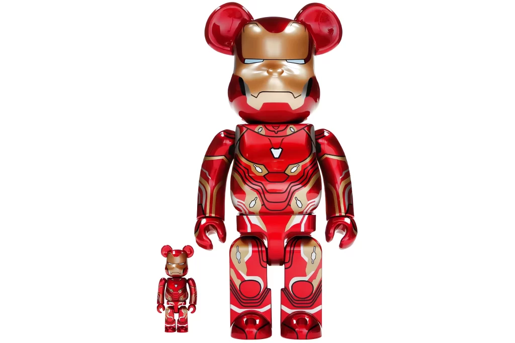 Bearbrick x Marvel Iron Man Mark 50 400% Toy