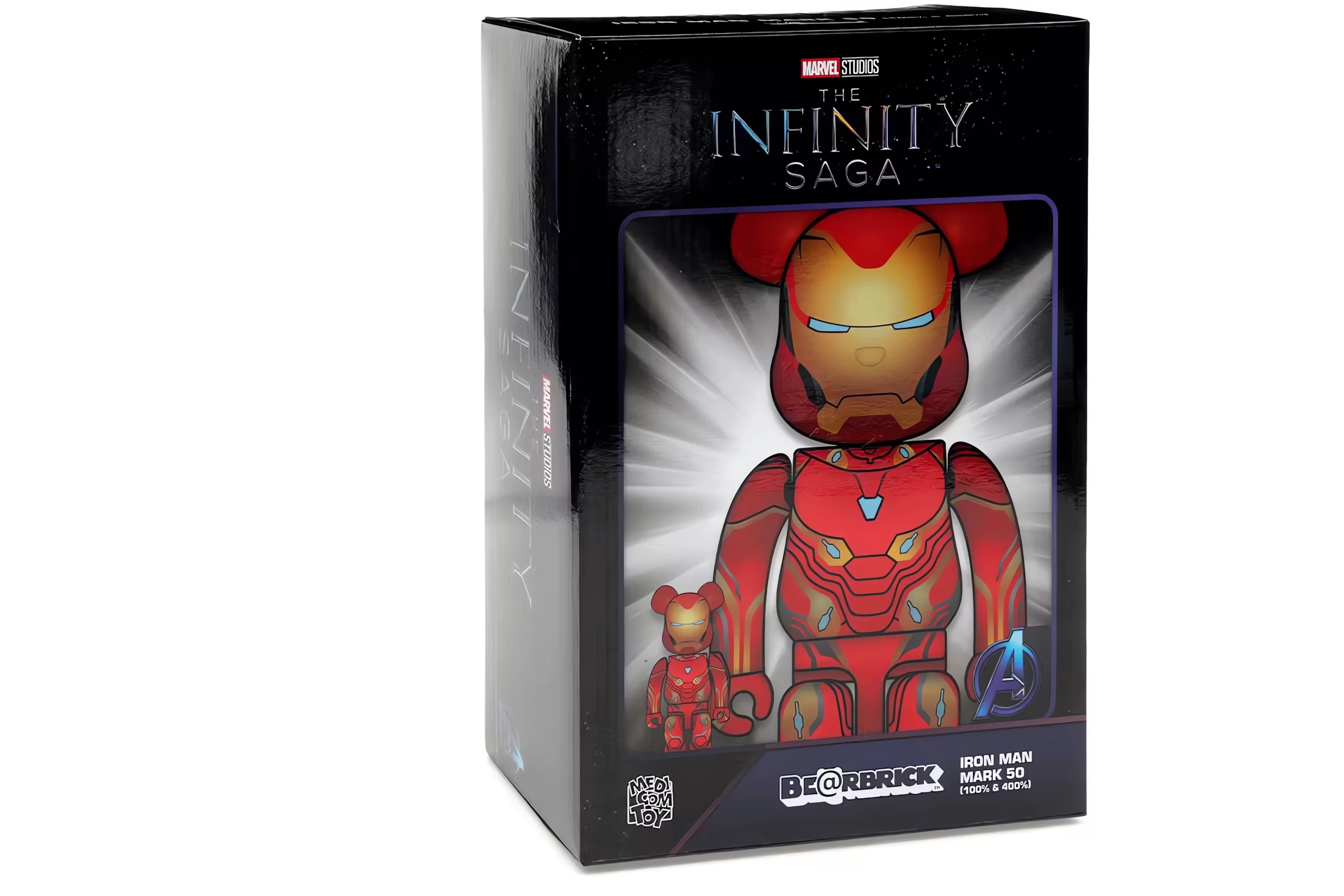 Bearbrick x Marvel Iron Man Mark 50 400% Toy