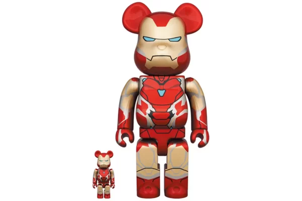 Bearbrick x Marvel Iron Man Mark 85 400% Toy