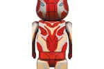 Bearbrick x Marvel Iron Man Mark 85 400% Toy Back