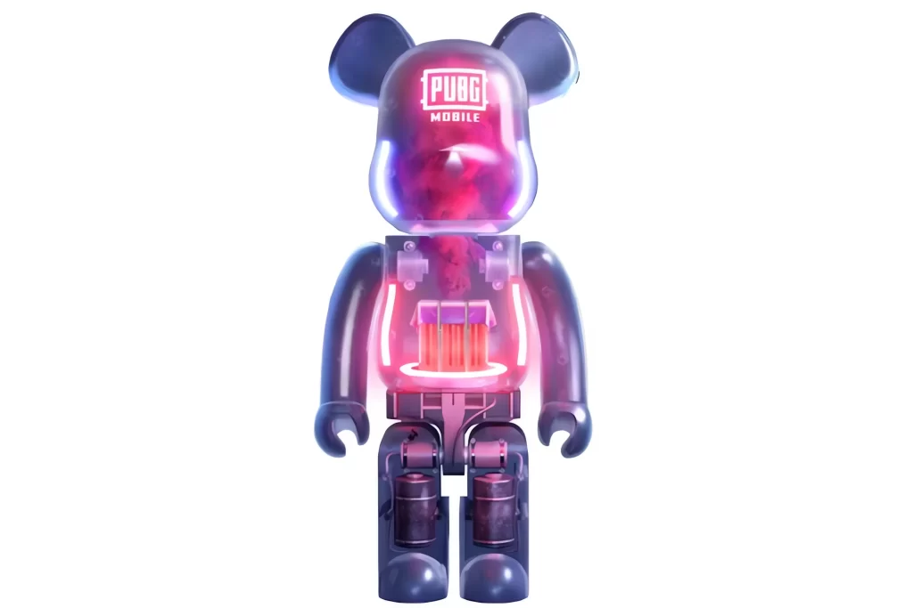 レア！！　PUBG MOBILE BE@RBRICK フィギュア Bearbrick-x-PUBG-Mobile-Air-