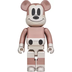 Bearbrick x Undefeated Mickey Mouse 1000% Rose Toy