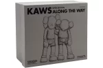 KAWS Along The Way Vinyl Figure Brown Toy Box