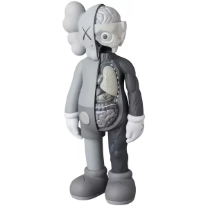 KAWS Companion Flayed Open Edition Vinyl Figure Grey Toy