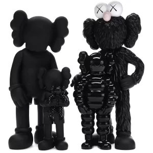 KAWS Family Vinyl Figures Black Toy