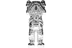 KAWS Holiday Space Figure Silver Toy