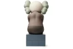 KAWS Passing Through Open Edition Vinyl Figure Brown Toy Back