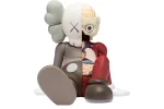 KAWS Resting Place Vinyl Figure Brown Toy Front