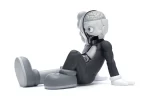 KAWS Resting Place Vinyl Figure Grey Toy