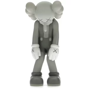 KAWS Small Lie Companion Vinyl Figure Grey Toy