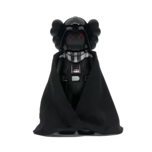 KAWS Star Wars Darth Vader Companion with Cape Vinyl Figure Black Toy