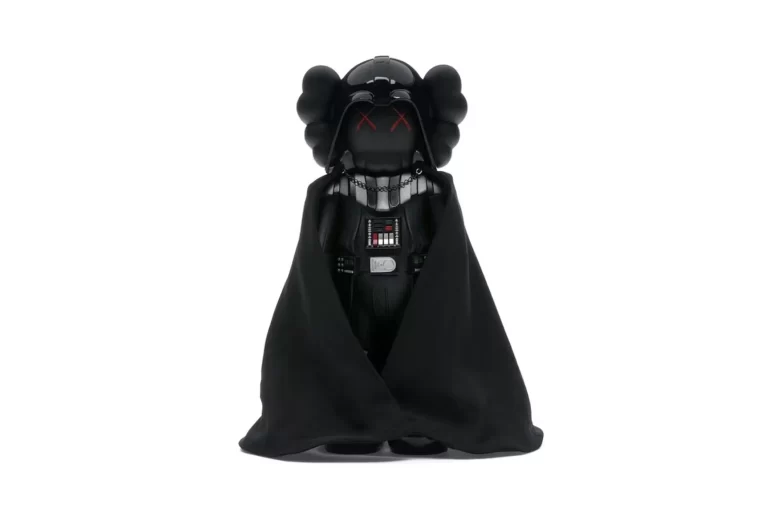 KAWS Star Wars Darth Vader Companion with Cape Black Toy