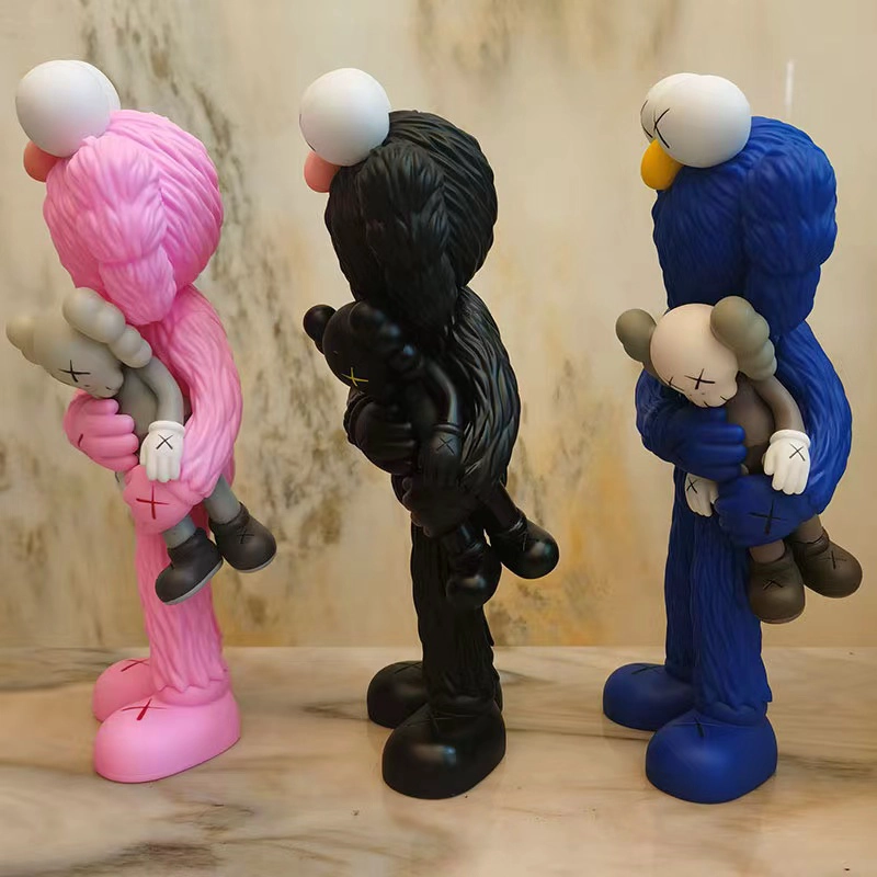 KAWS Take Vinyl Figure Blue Toy detail 4
