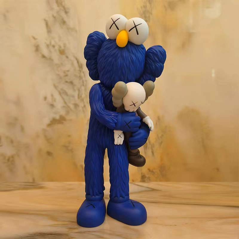 KAWS Take Vinyl Figure Blue Toy detail 8