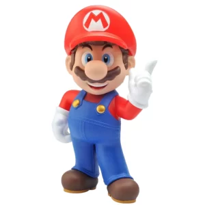 Super Mario Brothers Anime Large Model With M Hat Toy