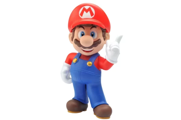 Super Mario Brothers Anime Large Model With M Hat Toy