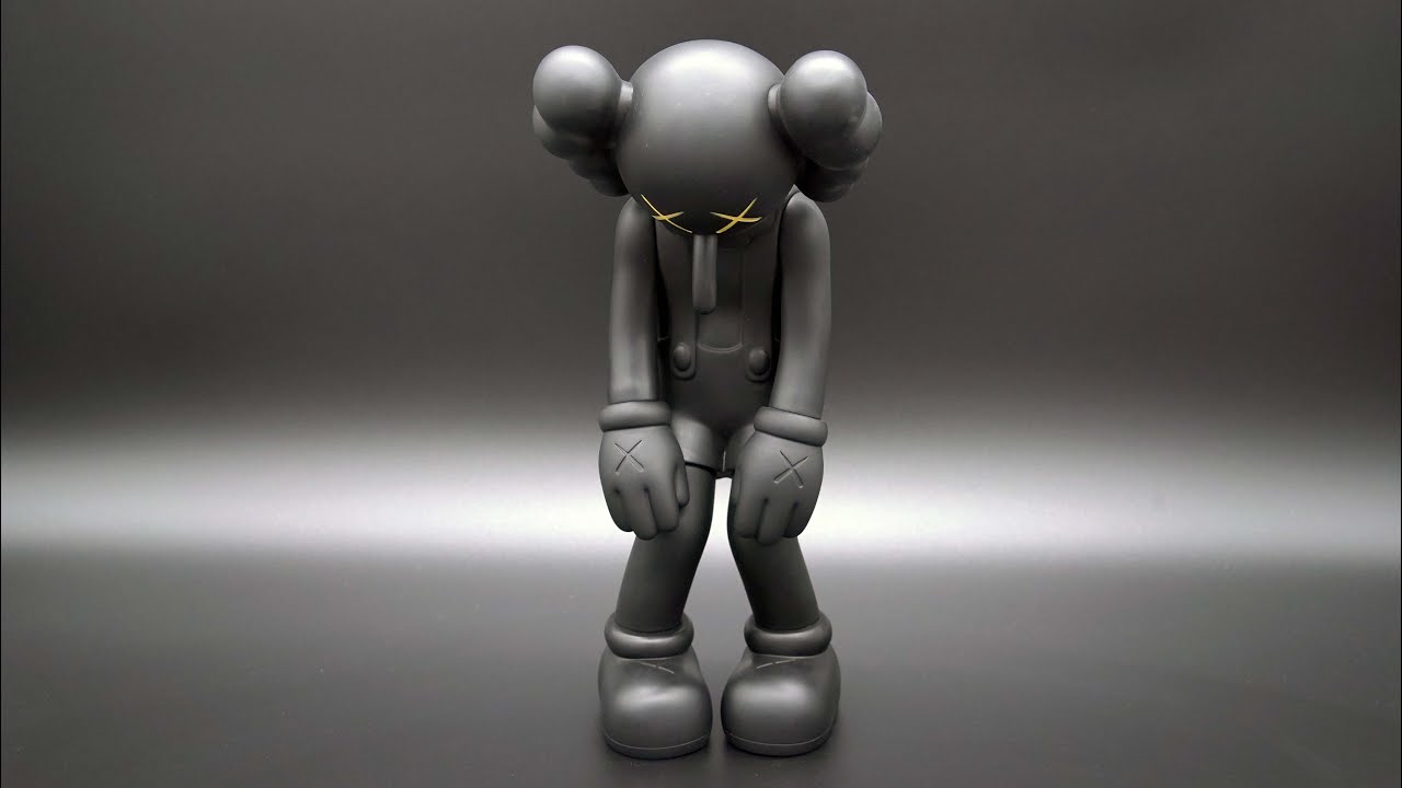 【M3】KAWS Small Lie Companion Black Kaws Small Lie Companion Vinyl Figure Black – Fancy Lux
