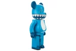 Bearbrick Kaws Chomper 1000% Blue Toy Side