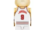 Bearbrick Michael Jordan 1992 Team USA (Dream Team) 1000% Gold Chrome Toy back
