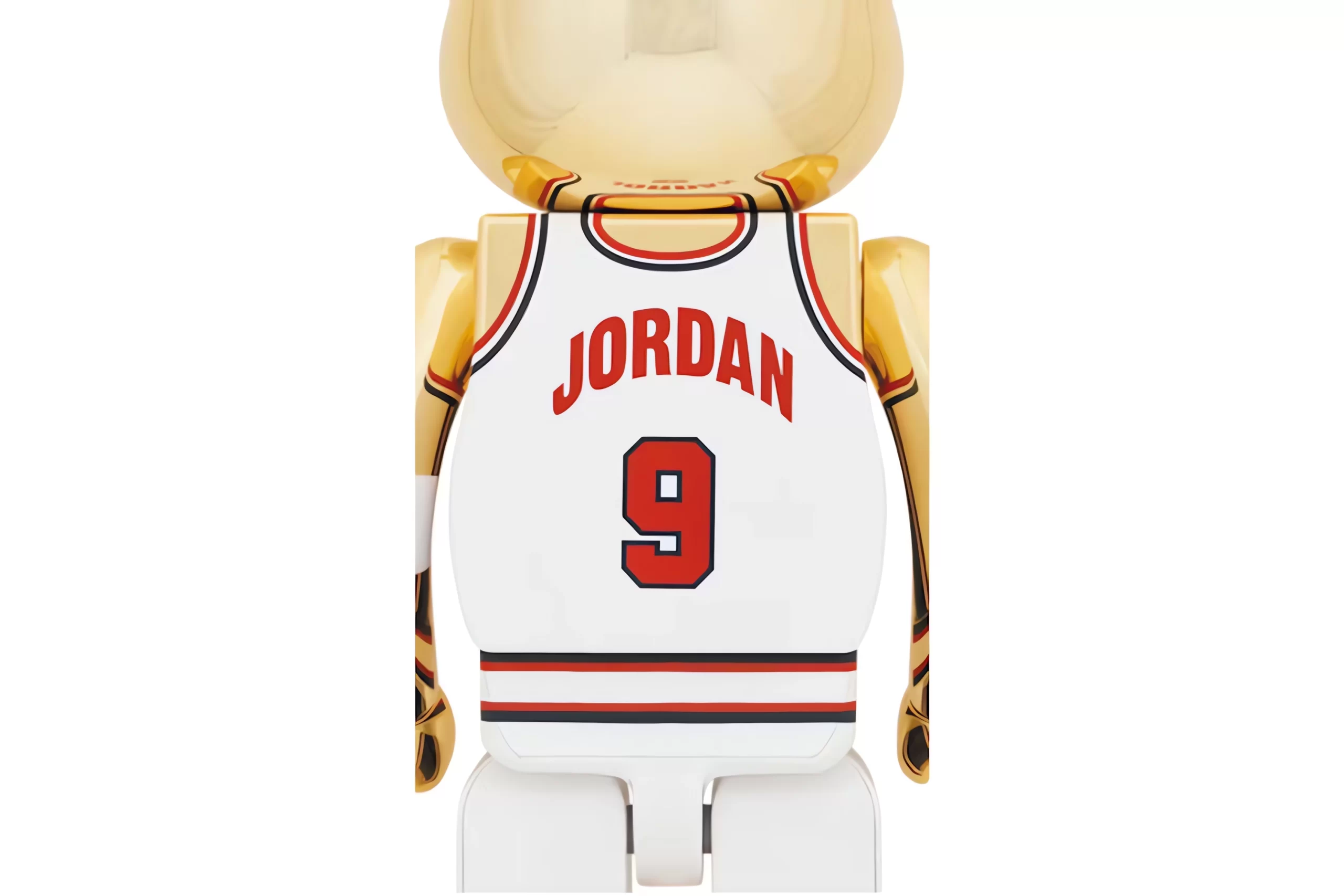Bearbrick Michael Jordan 1992 Team USA1000% Gold Toy