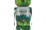 Bearbrick My First Baby 1000% Forest Green Toy Back