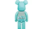 Bearbrick My First Baby 1000% Turqoise Toy back