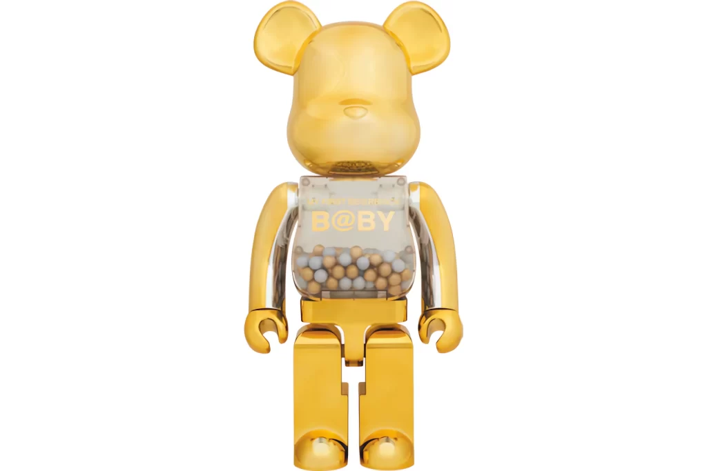 BAIT Medicom BE@RBRICK Gold Bar 1000% Bearbrick Figure | eBay