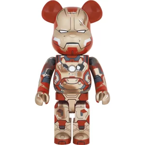 Bearbrick x Iron Man Mark XLII Damaged 1000% Multi Toy