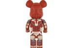 Bearbrick x Iron Man Mark XLII Damaged 1000% Multi Toy Back