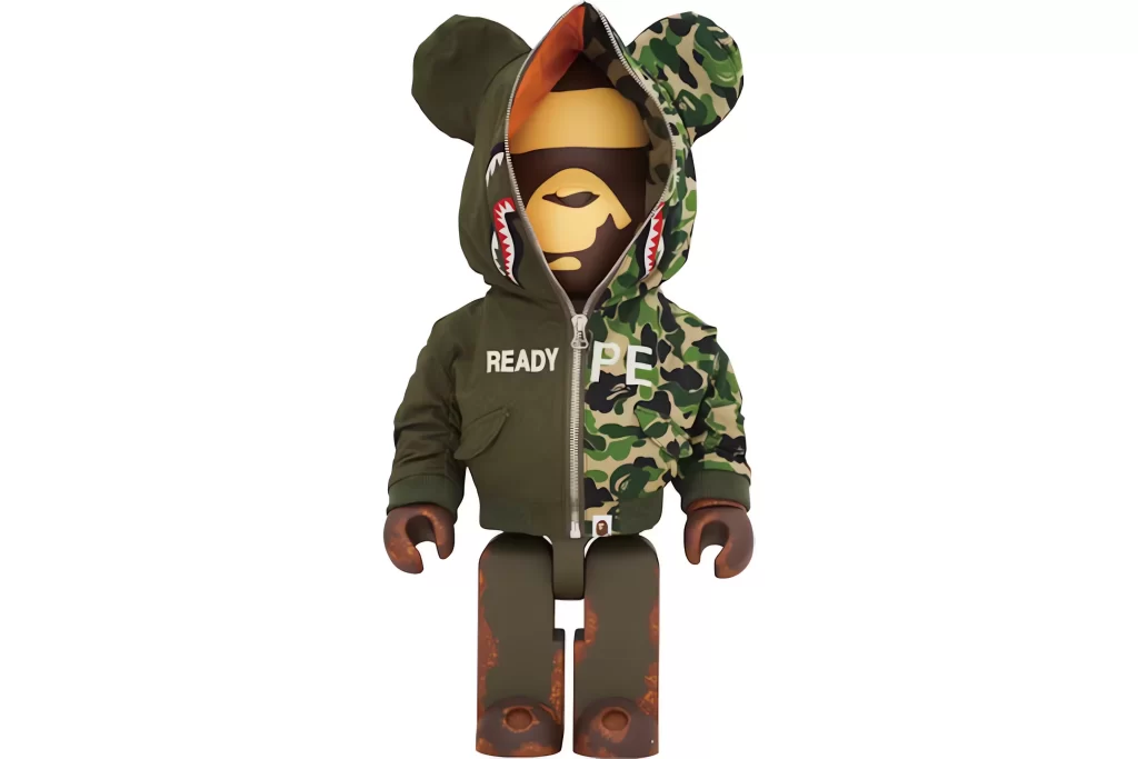 BE@RBRICK A BATHING APE(R) × READYMADE BE@RBRICK A BATHING APE(R) × READYMADE(R) 100％ & 1000