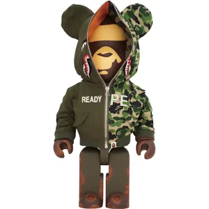 Bearbrick x Readymade x A Bathing Ape 1000% Multi Toy