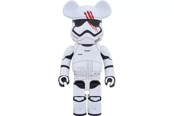 Bearbrick x Star Wars FN-2187 1000% White Toy