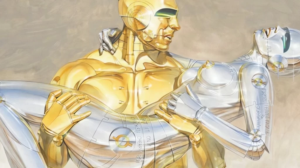 その他 MEDICOM TOY - SORAYAMA SEXY ROBOT GOLD R@BBRICK hajime-sorayama-medicom-toy-