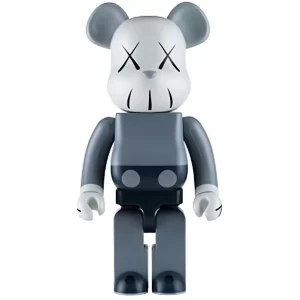 KAWS Companion Bearbrick 1000% GreyBlue Toy