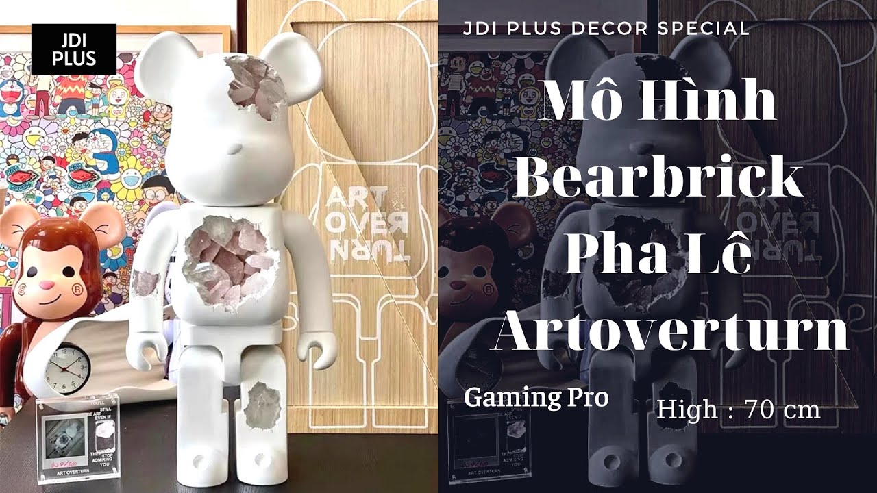 Bearbrick x Snarkitecture x BLACKRAINBOW Agency 1000%